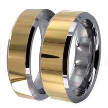 Load image into Gallery viewer, His &amp; Hers Polished Tungsten Ring Set