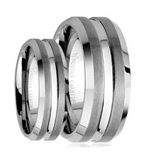 Load image into Gallery viewer, His &amp; Hers Tungsten Carbide Ring Set