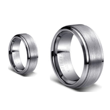 Load image into Gallery viewer, His &amp; Hers Tungsten High Polished Rings Set