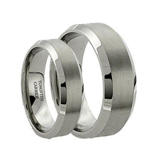 Load image into Gallery viewer, His &amp; Hers Tungsten Mattle Ring Set