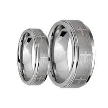 Load image into Gallery viewer, His &amp; Hers Tungsten Ring Set Scratch Resistant